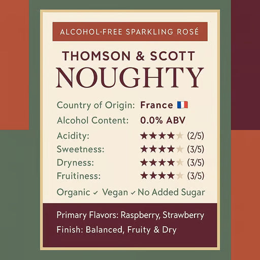 Noughty - Organic Sparkling Rose (0.0%)