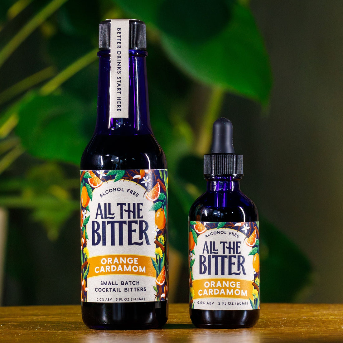 All The Bitter Orange Cardamom Bitters 2 oz bottle