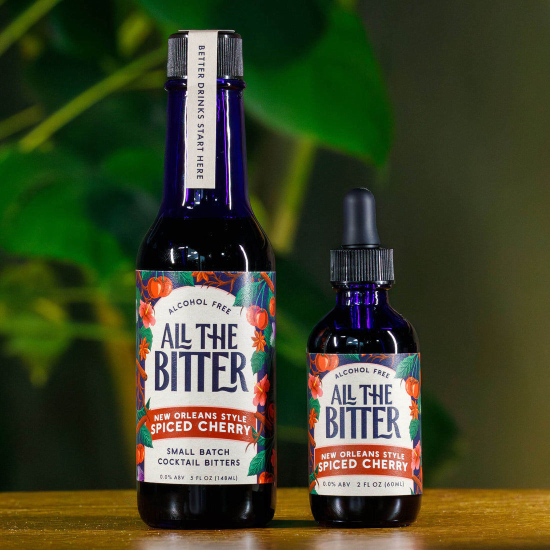All The Bitter New Orleans Spiced Cherry Bitters 2 oz bottle
