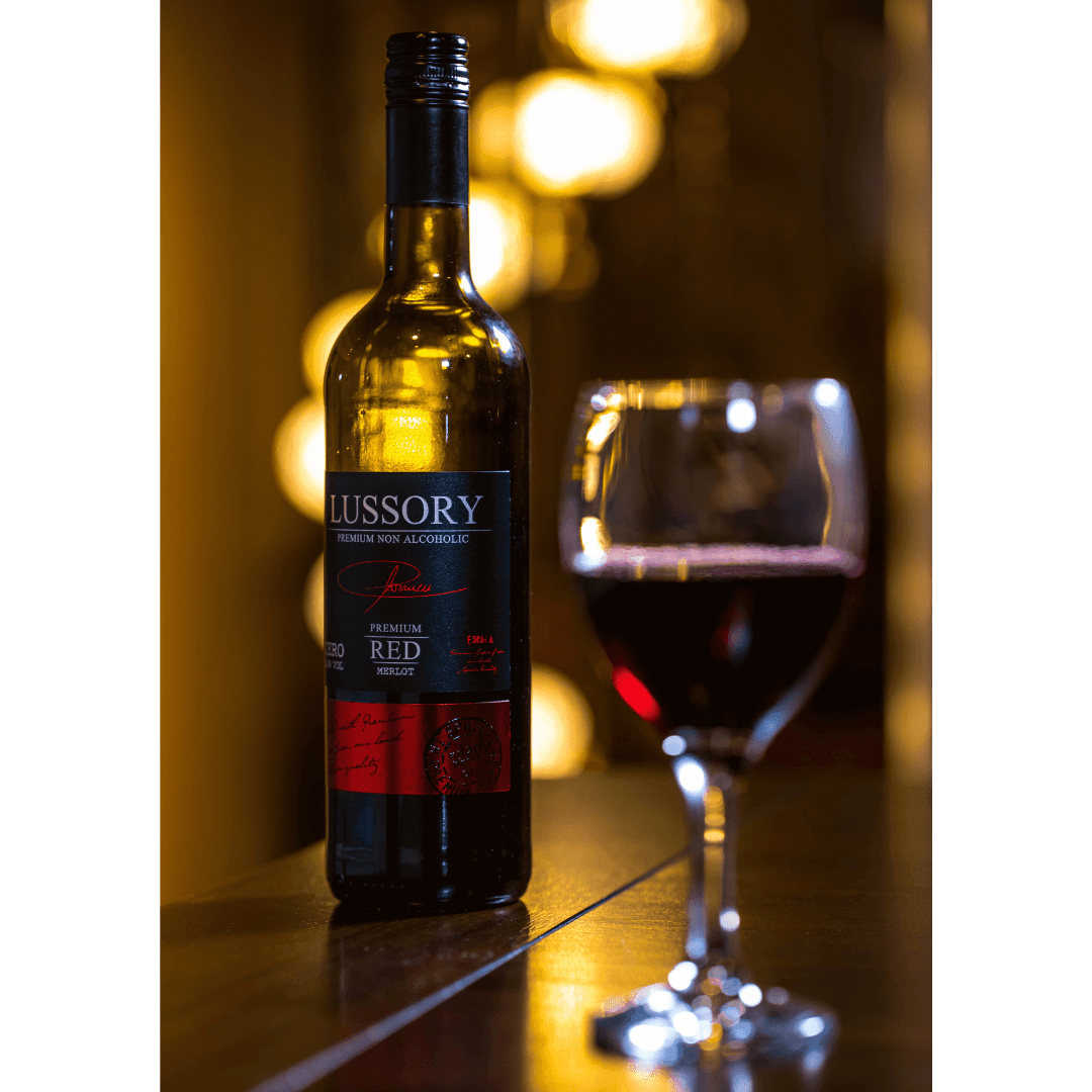 Lussory - Premium Merlot (0.0%) - Halal Wine Cellar