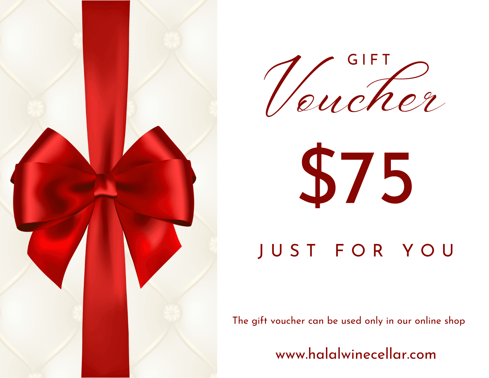 HWC E-Gift Card - Halal Wine Cellar
