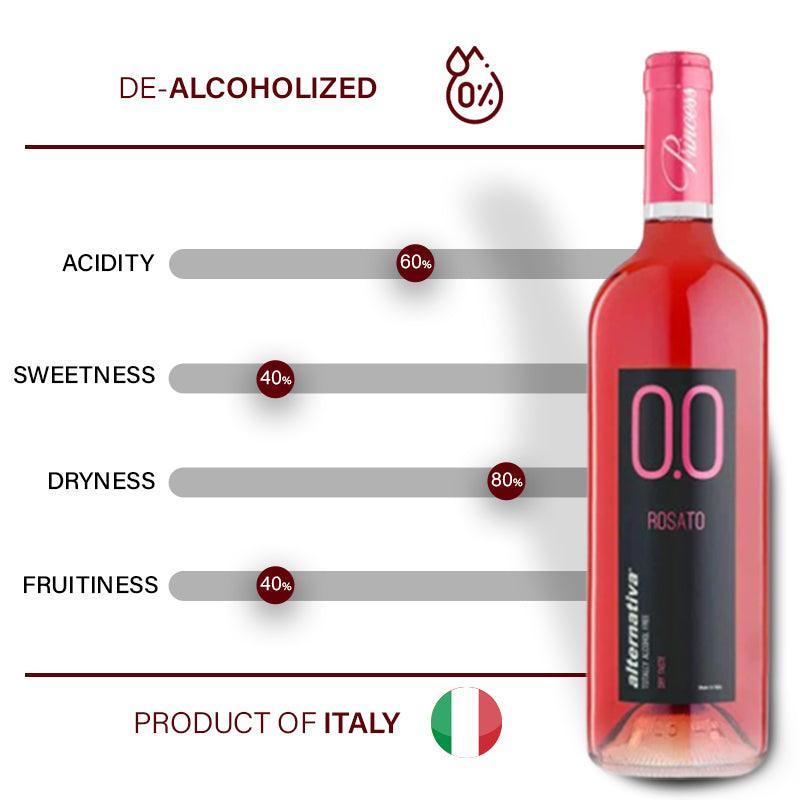 Princess - Rosato Dry (0.0%) - Halal Wine Cellar