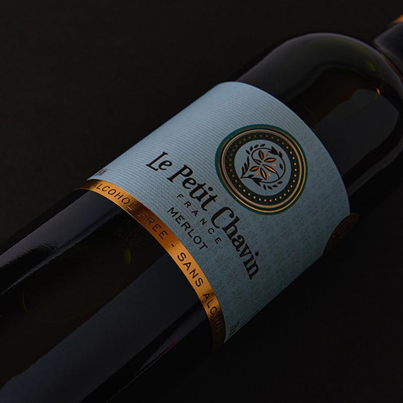 Le Petit Chavin - Merlot (0.0%) - Halal Wine Cellar